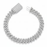 silver ice bracelet