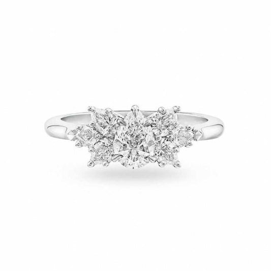 silver ring design for women