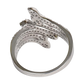 Sparkling Zirconia Diamond Silver Ring