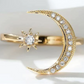 Lunar Harmony Silver Ring For Women