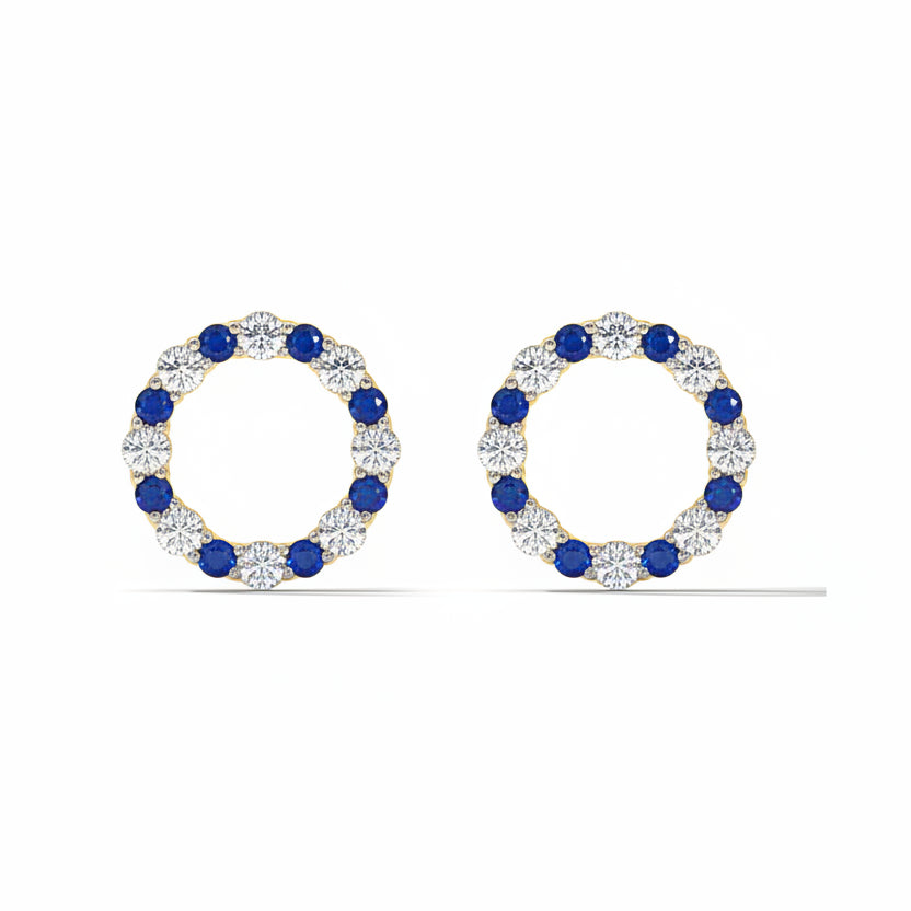 Rosé Aura Earrings