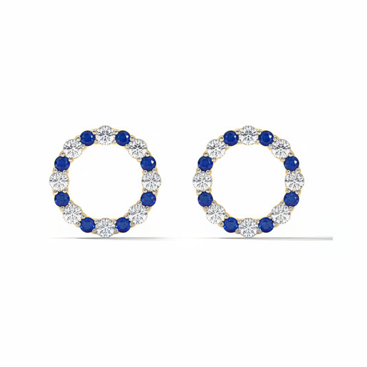 Rosé Aura Earrings