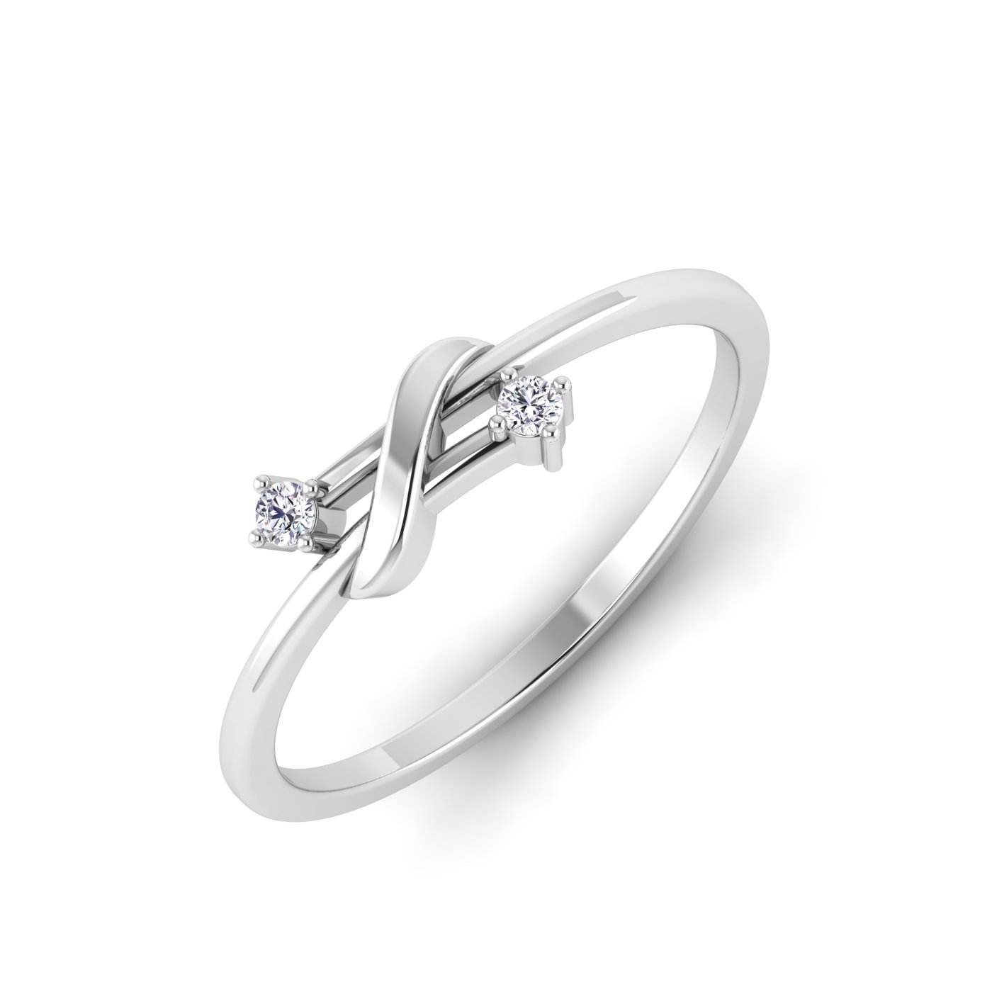 Éternelle Infinity Silver Ring For Women 