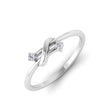 Éternelle Infinity Silver Ring For Women 