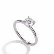 Étoile Solitaire Silver Ring for Women 