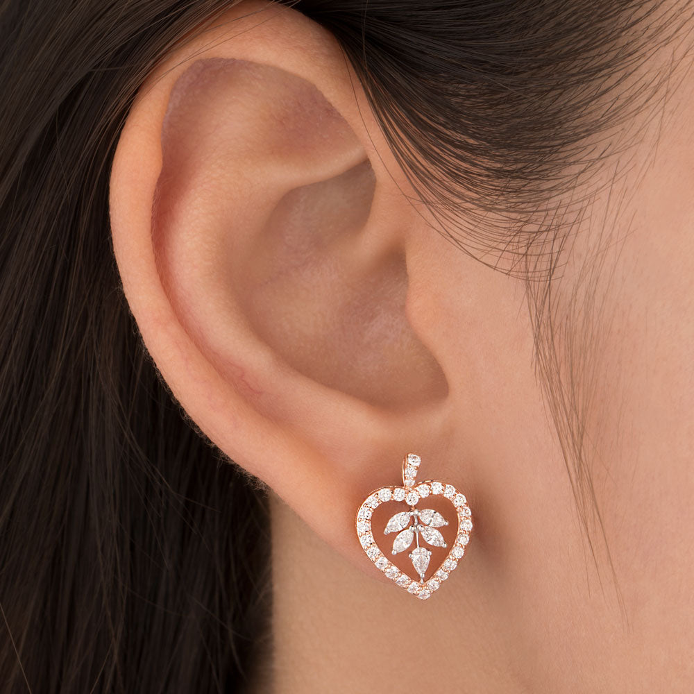 Aria 92.5 Sterling Silver Stud Earring for Women